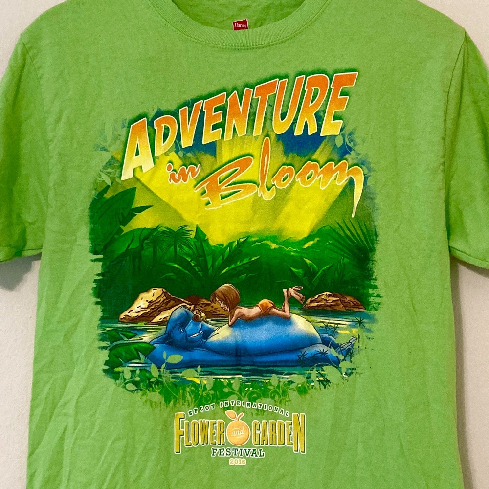 Disney Epcot 2016 Flower and Garden Festival Shirt